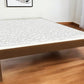 Brown Solid Wood Queen Bed Frame
