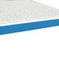 Caribbean Blue Solid Wood Queen Bed Frame