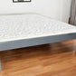 Gray Solid Wood Queen Bed Frame