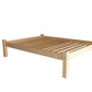 Natural Solid Wood Queen Bed Frame