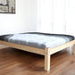 Natural Solid Wood Queen Bed Frame