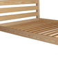 Natural Solid Wood Twin Bed Frame