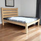Natural Solid Wood Twin Bed Frame