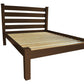 Brown Solid Wood Full Bed Frame