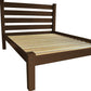Brown Solid Wood Full Bed Frame