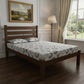 Coffee Solid Wood Full Bed Frame