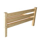 Natural Solid Wood Full Bed Frame