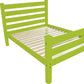 Lime Green Solid Wood Twin Bed Frame