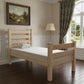 Natural Solid Wood Twin Bed Frame