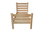 Natural Solid Wood Twin Bed Frame