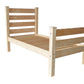 Natural Solid Wood Twin Bed Frame