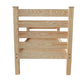 Natural Solid Wood Twin Bed Frame