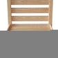 Natural Solid Wood Twin Bed Frame