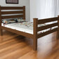 Brown Solid Wood Full Bed Frame
