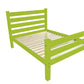 Lime Green Solid Wood Full Bed Frame