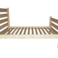 Natural Solid Wood Full Bed Frame