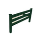 Dark Green Solid Wood Queen Bed Frame