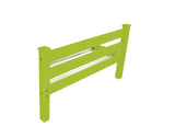 Lime Green Solid Wood Queen Bed Frame