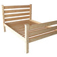 Natural Solid Wood Queen Bed Frame