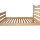 Natural Solid Wood Queen Bed Frame