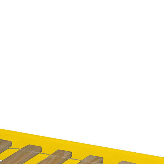 Yellow Twin Traditional Solid Wood Bunk Bed