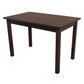 48" Raw Umber Solid Wood Dining Table