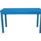 48" Caribbean Blue Solid Wood Dining Table