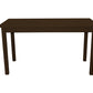 48" Coffee Solid Wood Dining Table