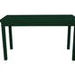 48" Dark Green Solid Wood Dining Table