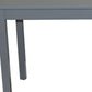 48" Gray Solid Wood Dining Table