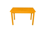 48" Goldenrod Solid Wood Dining Table