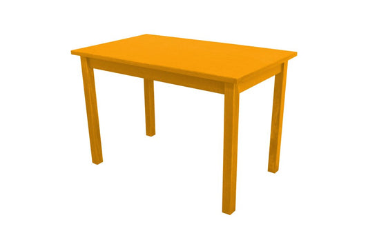 48" Goldenrod Solid Wood Dining Table