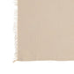 47" X 60" Aqua Cotton Woven Turkish Towel Throw Blanket with Fringe