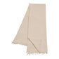 47" X 60" Aqua Cotton Woven Turkish Towel Throw Blanket with Fringe