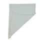 47" X 60" Aqua Cotton Woven Turkish Towel Throw Blanket with Fringe
