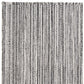 19" Set of Four Black And White Striped Cotton Placemats