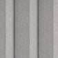 19" Set of Four Gray And White Striped Cotton Placemats