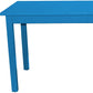 60" Caribbean Blue Solid Wood Dining Table