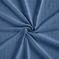 9" X 9" Denim Blue Geometric Cotton Basketweave Throw Blanket