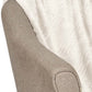 King Ivory Geometric Flannel Woven Plush Blanket
