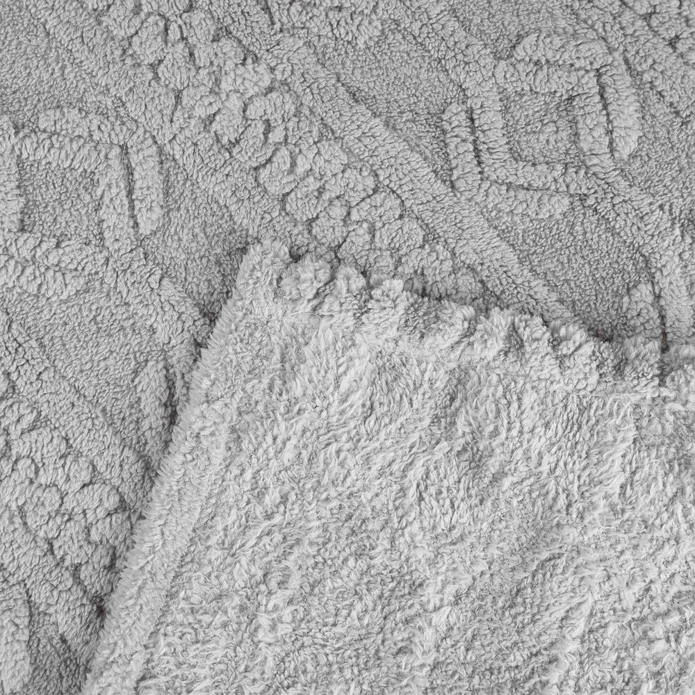 King Platinum Fleece Knitted Plush Blanket