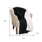 Queen Black Fleece Knitted Plush Blanket