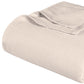 Queen Ivory Cotton Waffle Weave Blanket