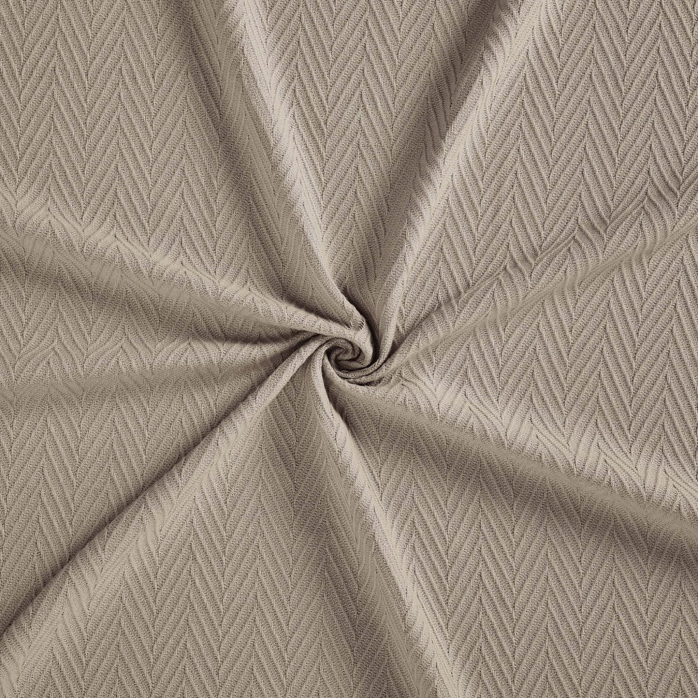 King Khaki Cotton Waffle Weave Blanket