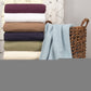 Twin Silver Cotton Woven Chevron Blanket