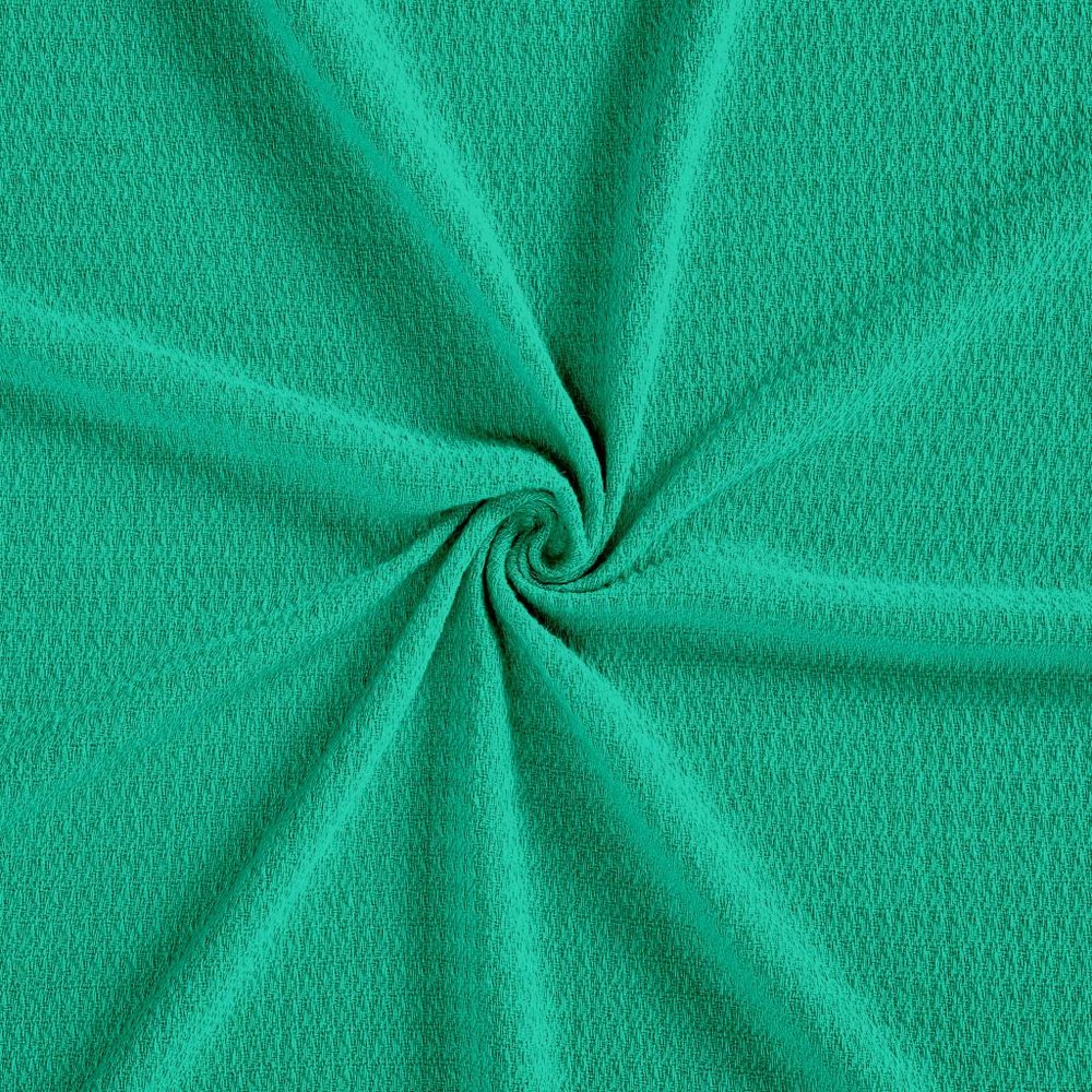 King Turquoise Cotton Waffle Weave Honeycomb Blanket