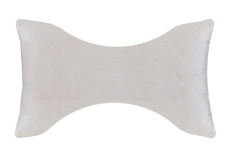 Cotton Wool Hypoallergenic Ergonomic Queen Size Bed Pillow