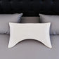 Cotton Wool Hypoallergenic Ergonomic Standard Size Bed Pillow