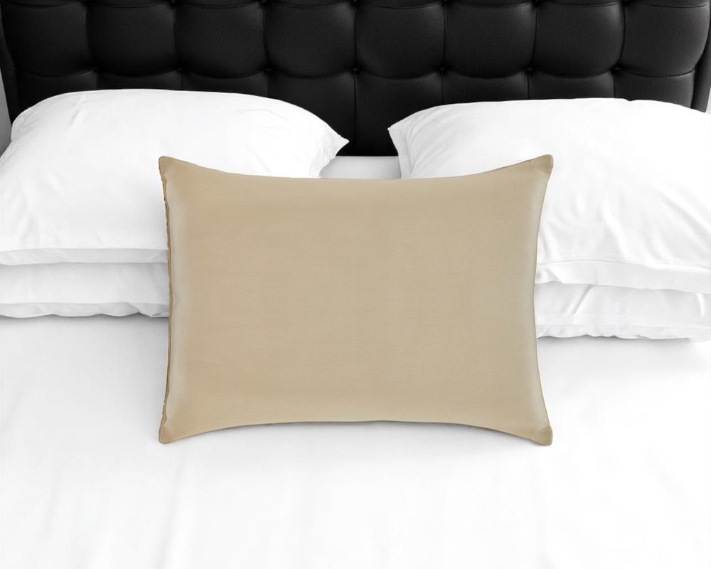 Cotton Wool Medium Hypoallergenic Standard Size Bed Pillow