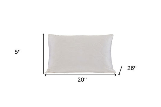 Cotton Latex Foam And Wool Hypoallergenic Standard Size Bed Pillow
